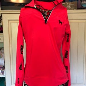 Hot pink PINK quarter zip!